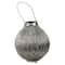 18.5" Urban Life Tea Light Candle Holder Lantern, Silver